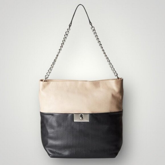 Adolpho Dominguez Large Leather Shoulder Bag - Picture 2 of 15